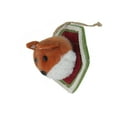 thumbnail image 3 of Northlight 4.75" Brown and Cream Stuffed Fox Head Plaque Christmas Ornament, 3 of 3