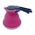 thumbnail image 2 of Kettle Creative Portable Silicona Kettle Gel de Sílice Al Aire Libre Plegado Café Compresión Profesión de Fugas Camping Kettle 1500ml, 2 of 7