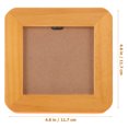 thumbnail image 2 of LABELEPH 1Set Tiny Picture Frame for Office in Chocolate 11.7X11.7X1.5in, 2 of 5