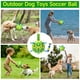 thumbnail image 4 of Pelota de fútbol QDAN de juguete para perros, duradera, para perros medianos y pequeños, 20 cm, 4 of 6