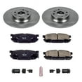 thumbnail image 3 of Power Stop Rear Stock Replacement Brake Pad and Rotor Kit KOE5267, 3 of 8