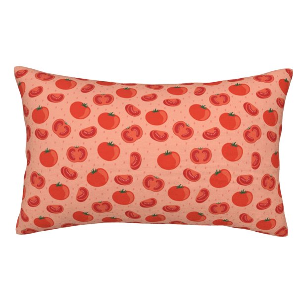 Balery Tomato Funda de Cojín Estampada, Regalos para Mujeres, Regalos de Amor para Ella, Regalos para Novia o Esposa, Funda de Almohada-20"x30"
