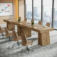 thumbnail image 4 of Modern Meeting Table for 4-6 People, Conference Table, Wooden Seminar Desk Office Furniture, 4 of 5