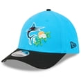 thumbnail image 3 of Men's New Era  Blue/Black Miami Marlins 2026 Spring Training M-Crown 39THIRTY Flex Hat, 3 of 5