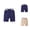 Blue, variant on Youth Casual Beach Athletic Shorts Simple Solid Look - Breathable Comfortable Boys Shorts Daily Wear, Sporty Boys Clothes for Outdoor Play Sand Fun