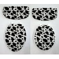 thumbnail image 2 of Hoolerry 4 Pcs Toilet Tank Lid Cover Back Of Toilet Top Cover Replacement With Elastic Bottom 2 of 14