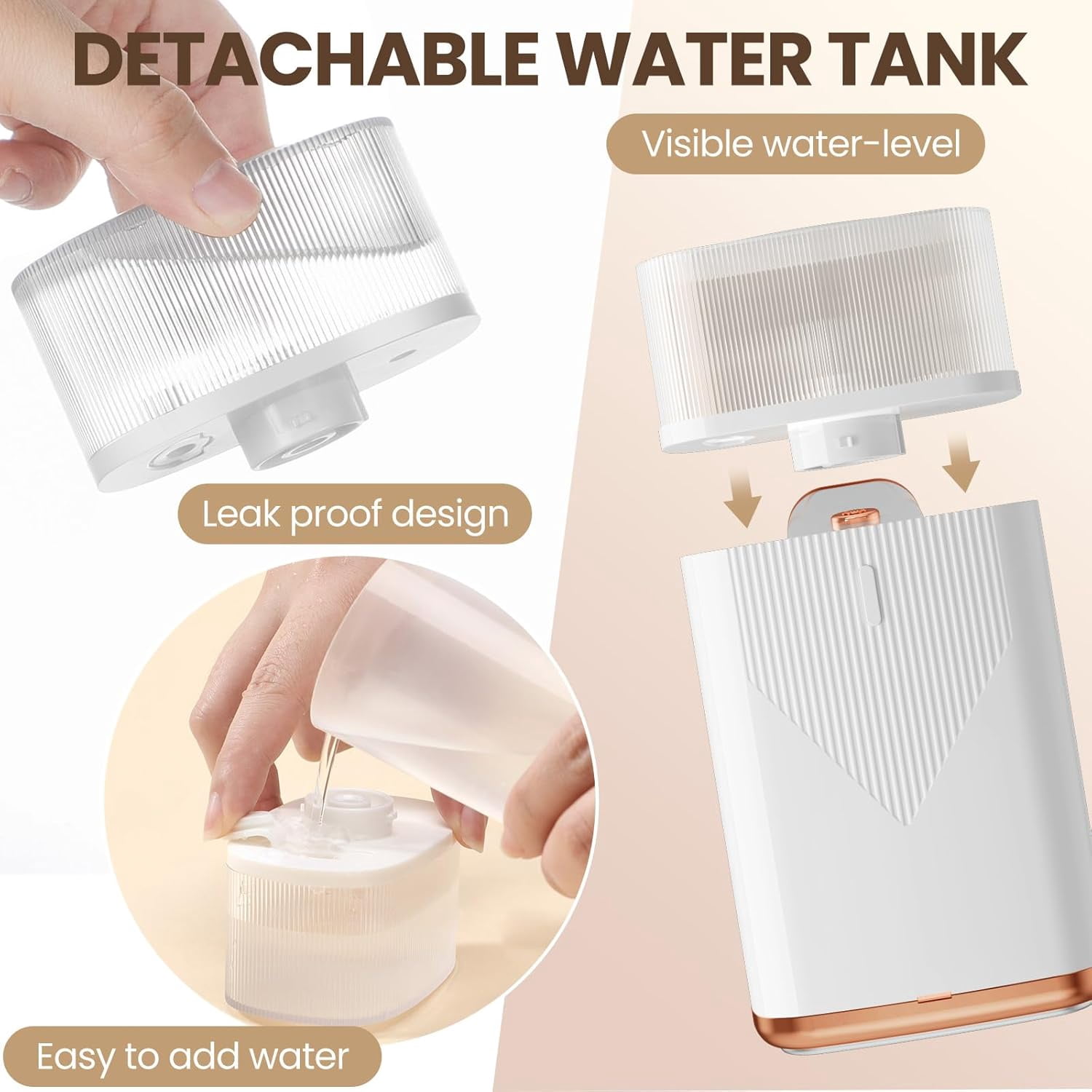 Sewnow Travel Garment Steamer for Clothes, 1000W Mini Portable Handheld Steam Iron with 120ML Detachable Water Tank, Foldable Fabric Wrinkles Remover, 20s Fast Heat Up for Home Travel