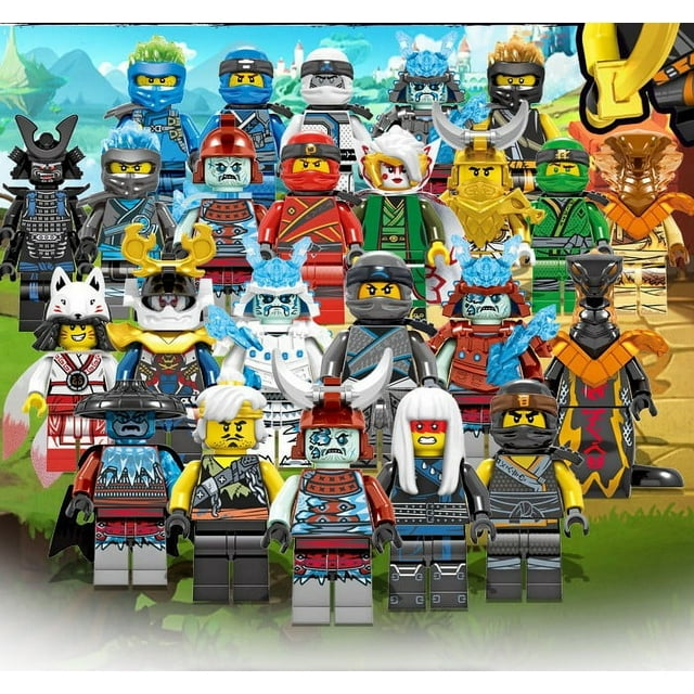 Samurái de la Tormenta de Nieve Temporada 11 Serie Épica 11 Minifiguras Maestro Lloyd Bloques de Construcción para Coleccionistas y Niños