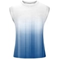 thumbnail image 2 of Yieetim Débardeurs Muscle Bleu Ciel pour Hommes, Imprimé Tropical d'Été Mode Décontractée Patchwork Bloc de Couleur Sans Manches, Pull de Vacances Col Rond Débardeur de Sport TTTG - Soldes d'Été, 2 of 6