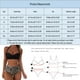 thumbnail image 3 of MKLEKYY Bikini Mujer Traje De Baño Women High Waisted Bikini Sexy Push Up Two Piece Swimsuits Vintage Swimsuit Two Piece Retro Ruched High Waist Print Bikini Set 1011, 3 of 5
