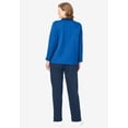 thumbnail image 2 of Woman Within Plus Size 2-Piece Fleece Polo Set, 2 of 4