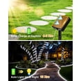 thumbnail image 3 of 46FT Solar Rope Lights Outdoor Waterproof, 120 LED Cool White String Lights with 8 Modes for Fence, Patio, Garden, Yard, Walkway and Backyard Decor, 3 of 10