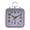 Grey, variant on Decorative Analog Alarm Clock Plastic Case Retro Desk Clock Operated For Indoor Outdoor Activity