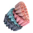 thumbnail image 2 of 12 Pcs Flower-shaped Jelly Molds Silicone Soap Molds Food-grade Fudge Molds, 2 of 4