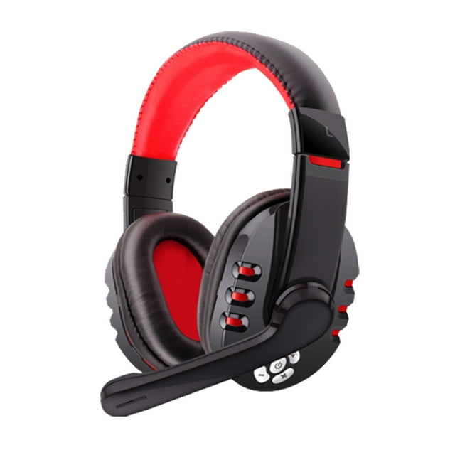Injueey Auriculares multifuncionales inalámbricos a prueba de agua con reducción de ruido, auriculares manos libres, auriculares para PC y Cables de audio/vídeo
