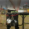 thumbnail image 1 of Table Net Bag Outdoor Camping Foldable Barbecue Tool Storage Mesh Pouch Desk Basket Accessory Beach Garden Patio Kitchen, 1 of 9