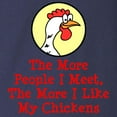 thumbnail image 3 of CafePress - More I Like My Chickens Long Sleeve T Shirt - Long Sleeve Dark T-Shirt, 3 of 4