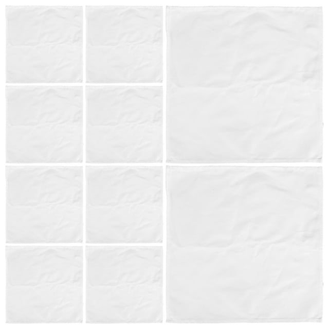GOOHOCHY 10Ud Servilletas De Tela De Reutilizables Ideales Para Cenas Y Picnics
