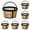 Gold 6PCS, variant on 1/2/3Pcs 4-5 Cup Reusable Coffee Makers Filter Reusable Coffee Filter Fits Coffee Maker Filter Replacement for Filters.