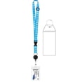 thumbnail image 2 of Cruise Ship Lanyard With Waterproof ID Badge Holder Retractable Card Reel Nautical Travel Accessories Ocean Theme 1 Pack, 2 of 6