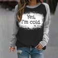 thumbnail image 1 of 2023 Chandail en Molleton Mode pour Femmes 50 % de Réduction Liquidation T-shirt Imprimé Manches Longues Blouse Col Rond Hauts Décontractés Chandail en Molleton, 1 of 5