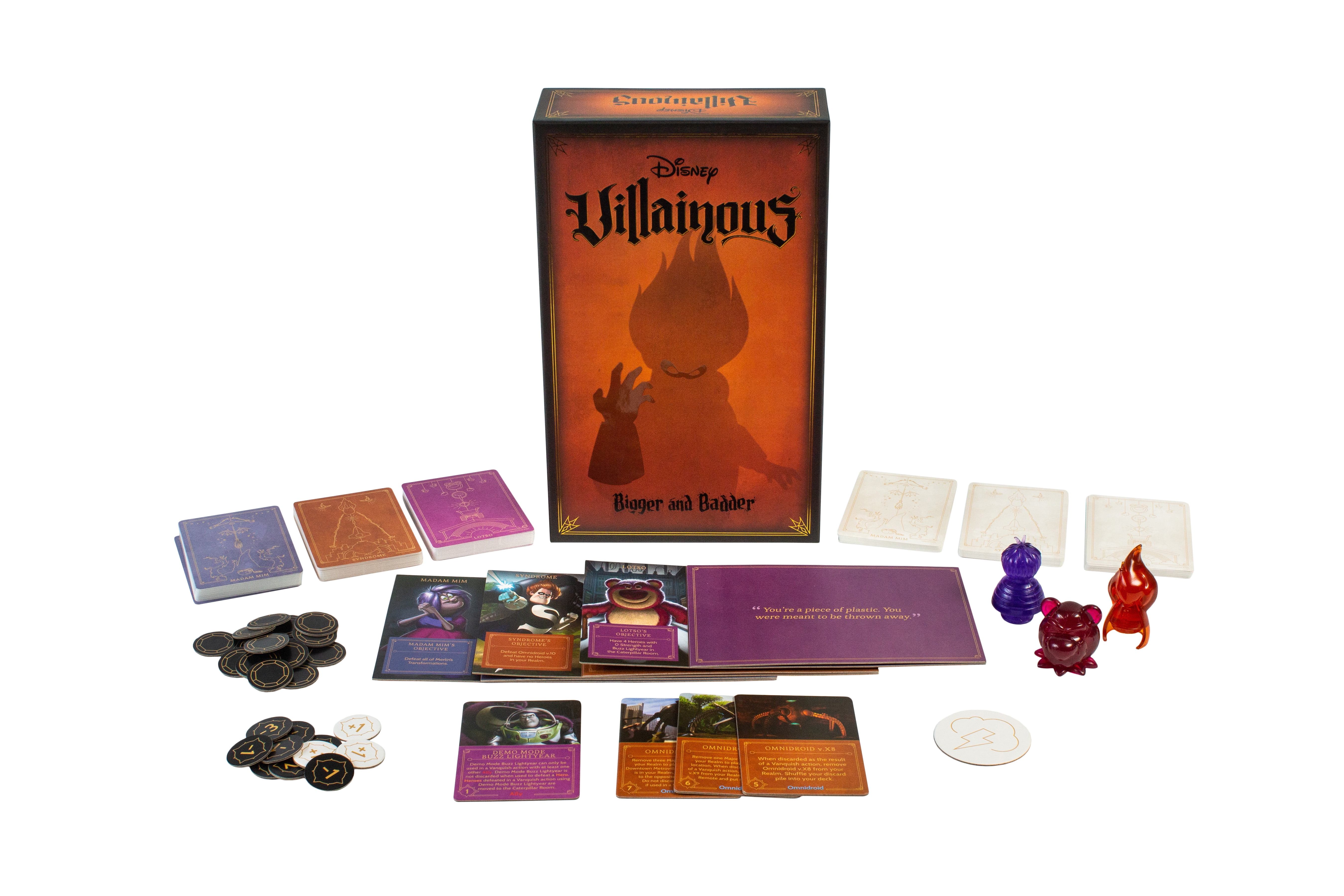 Ravensburger Disney Villainous: Bigger and Badder Strategy Board