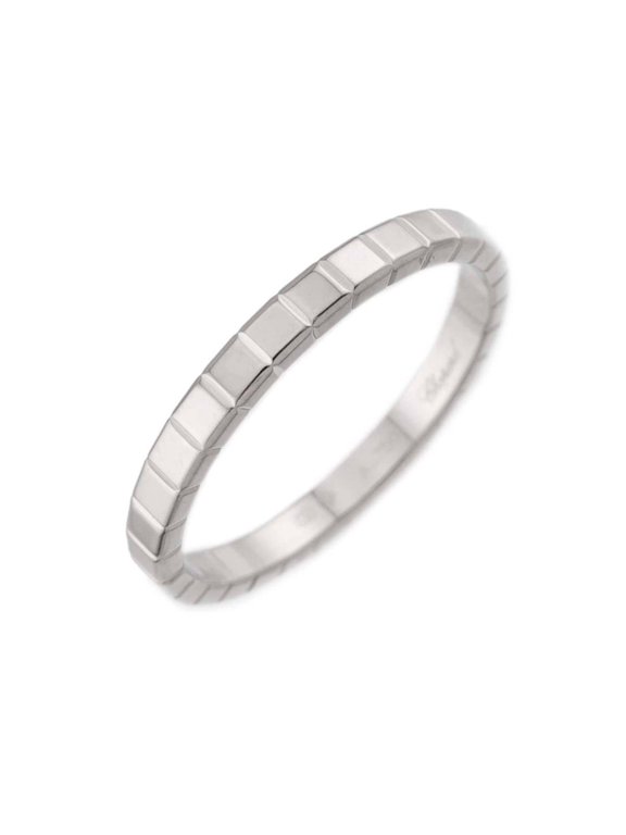 Pre-Owned Chopard Ice Cube 1 Ring, 18K WG (White Gold 750)