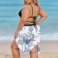 thumbnail image 4 of Ladies Summer Beachwear,Bathing Suit Cover Up for Women Midi Butterfly Wrap Around Dresses Spaghetti Strap Swimsuit Sarong Coverup, 4 of 9