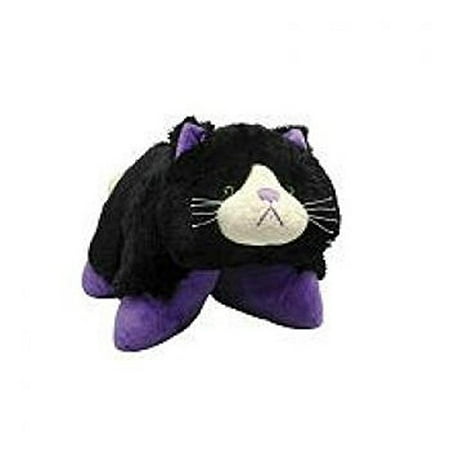 Pillow Pets Pee Wees 11 Inch Folding Stuffed Animal Curious Cat