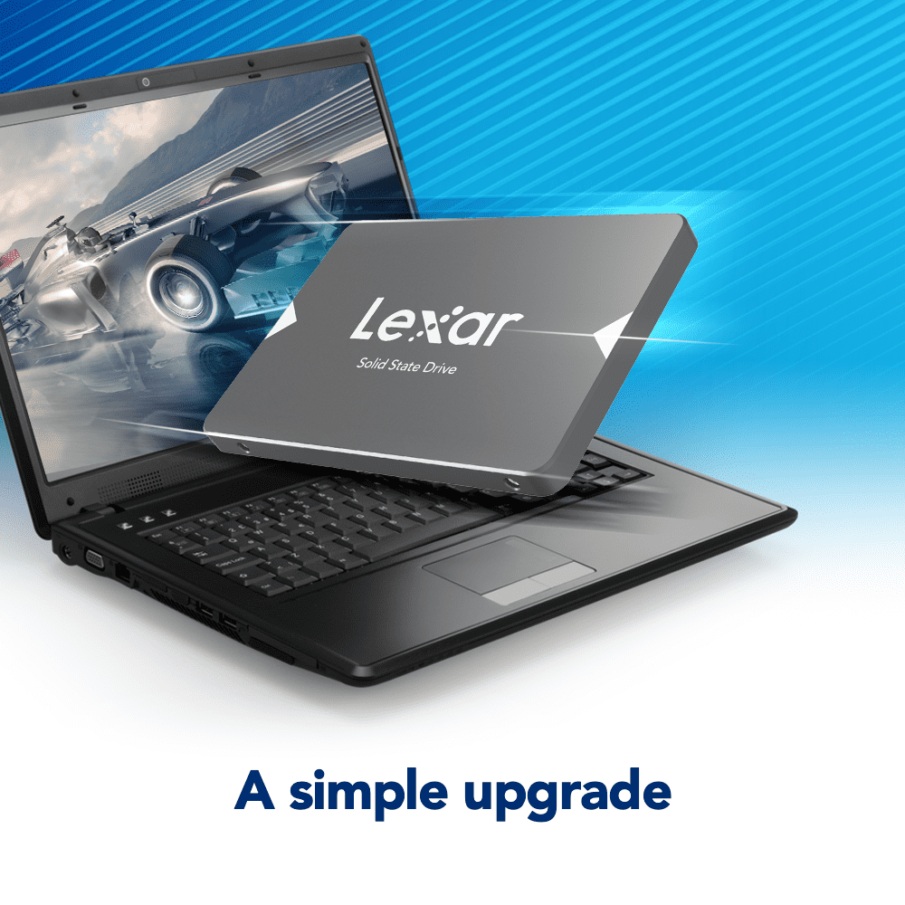 Lexar NS100 2.5" SATA III (6GB/S) 128GB Internal Solid-State Drive, LNS100-128RBNA