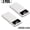2PCS-White, variant on 2pcs-20000Mah Large-Capacity Mobile Power Bank, Mobile Device Charging, LED Display/ Dual Output Interface/ Multiple Color Options, Portable Emergency Power Supply for Outdoor Travel