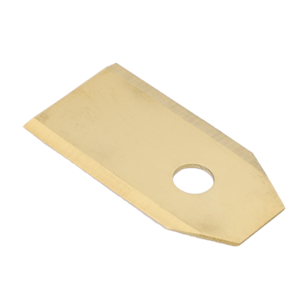 Grass Trimmer Blade §§lawn Mower Blade §§mower Blade§metal Grass Trimmer Blade §§strimmer Parts Garden Strimmer Blade Titanium Plated Stainless Steel Lawn Mower Blade Grass