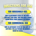 thumbnail image 6 of Quality Chemical Laundry Liquid Cleaner - Liquid Additive Household Commercial 128 oz (Pack of 2), 6 of 7