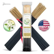 Jasmine Incense Sticks 11" Bulk - 1 Bundle 85 to 100 Sticks - Smooth and Clean Long Burn Time, 45 to 60 Minutes.
