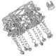thumbnail image 2 of Brazalete de danza del vientre: Brazalete para mujer, brazalete de metal ajustable con cascabeles, joyería étnica para danza del vientre., 2 of 8