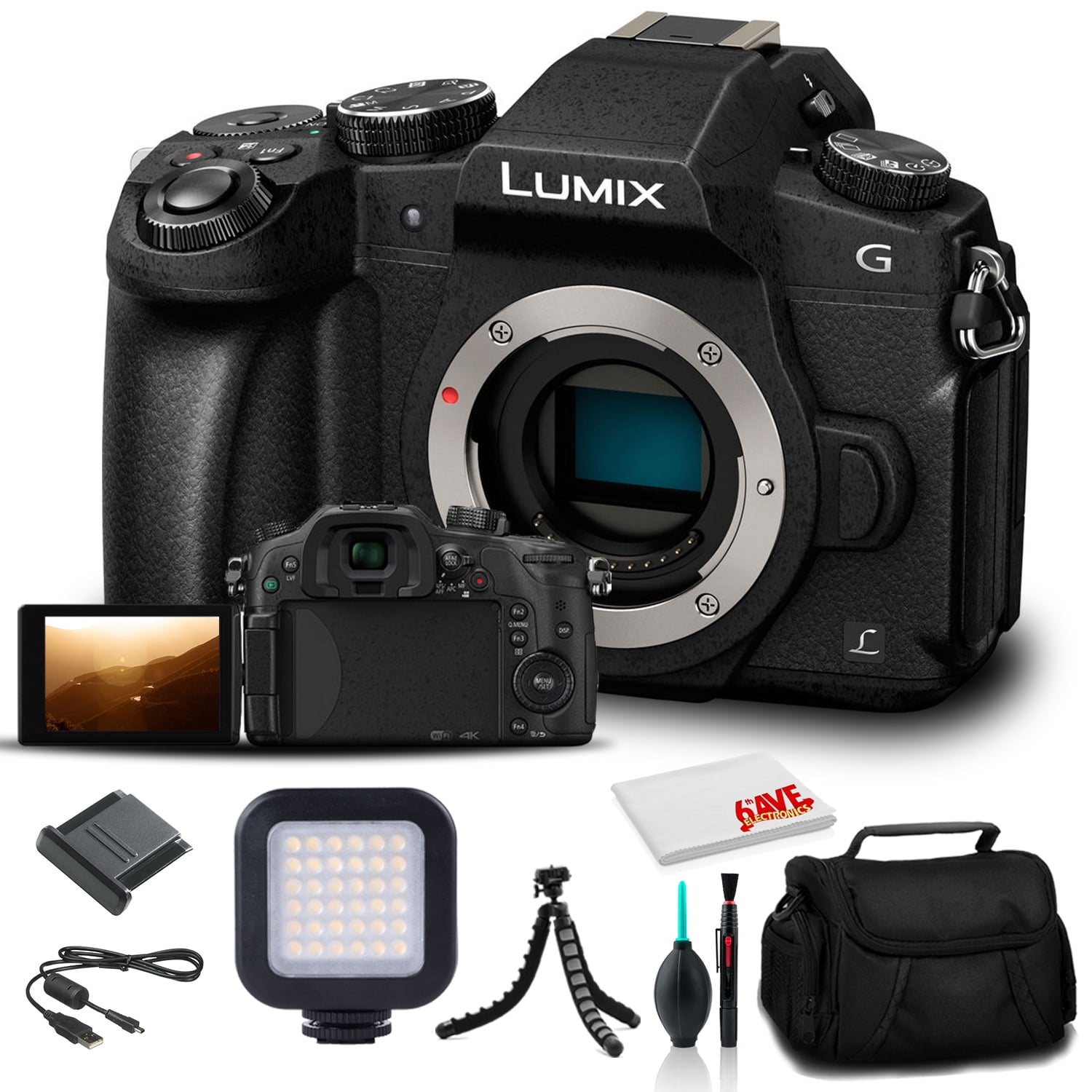 Panasonic Lumix DMC-G85 Mirrorless Digital Camera Body Only (Kit
