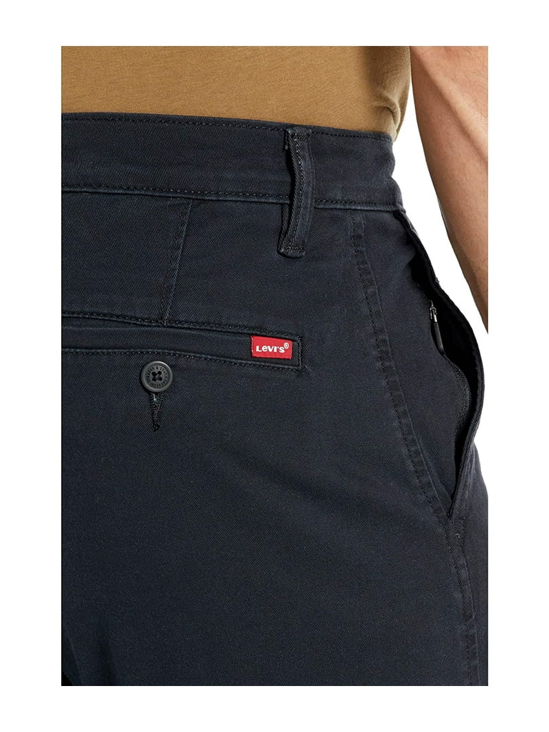 Levi's Mens XX Standard Taper Chino Mineral Black Stretch Twill