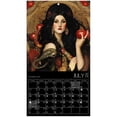 thumbnail image 3 of Dark Goddess Desktop Calendar Personalized Stylish Coils Calendar for Living Room, 3 of 5