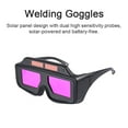 thumbnail image 3 of Amdohai Large Window Auto Color-changing Welding Goggles Professional Soldering Glasses Argon Arc Anti-glare Glasses Double Photoreceptor Solar Powered, 3 of 8