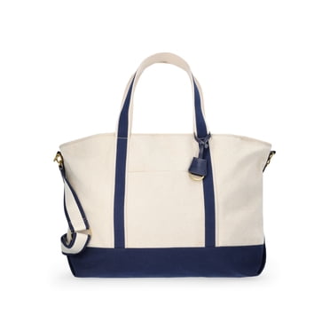 Free Assembly Women's Canvas Boat Tote, Natural