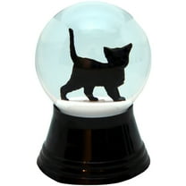 PERZY Snowglobe - Small Black Cat