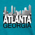 thumbnail image 3 of CafePress - Atlanta Skyline T Shirt - Womens Tri-blend T-Shirt, 3 of 4