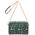 thumbnail image 2 of FORMRS Women Crossbody Purse with Chain Strap Vegan Leather Shoulder Handbag, Red Christmas Trees, 2 of 7