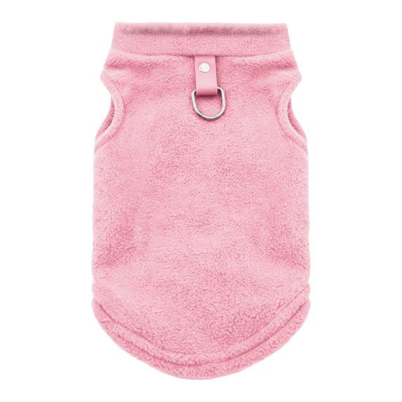 Dog Sweater with Leash Ring Winter Warm Pet Sweater Thick Clothes Coat Dog Sweaters for Small Medium Dogs Girl Boy