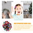 thumbnail image 6 of FUEENIRVA  Multi-Color Wool Felt Balls for DIY Craft Projects 100Pcs, 6 of 9