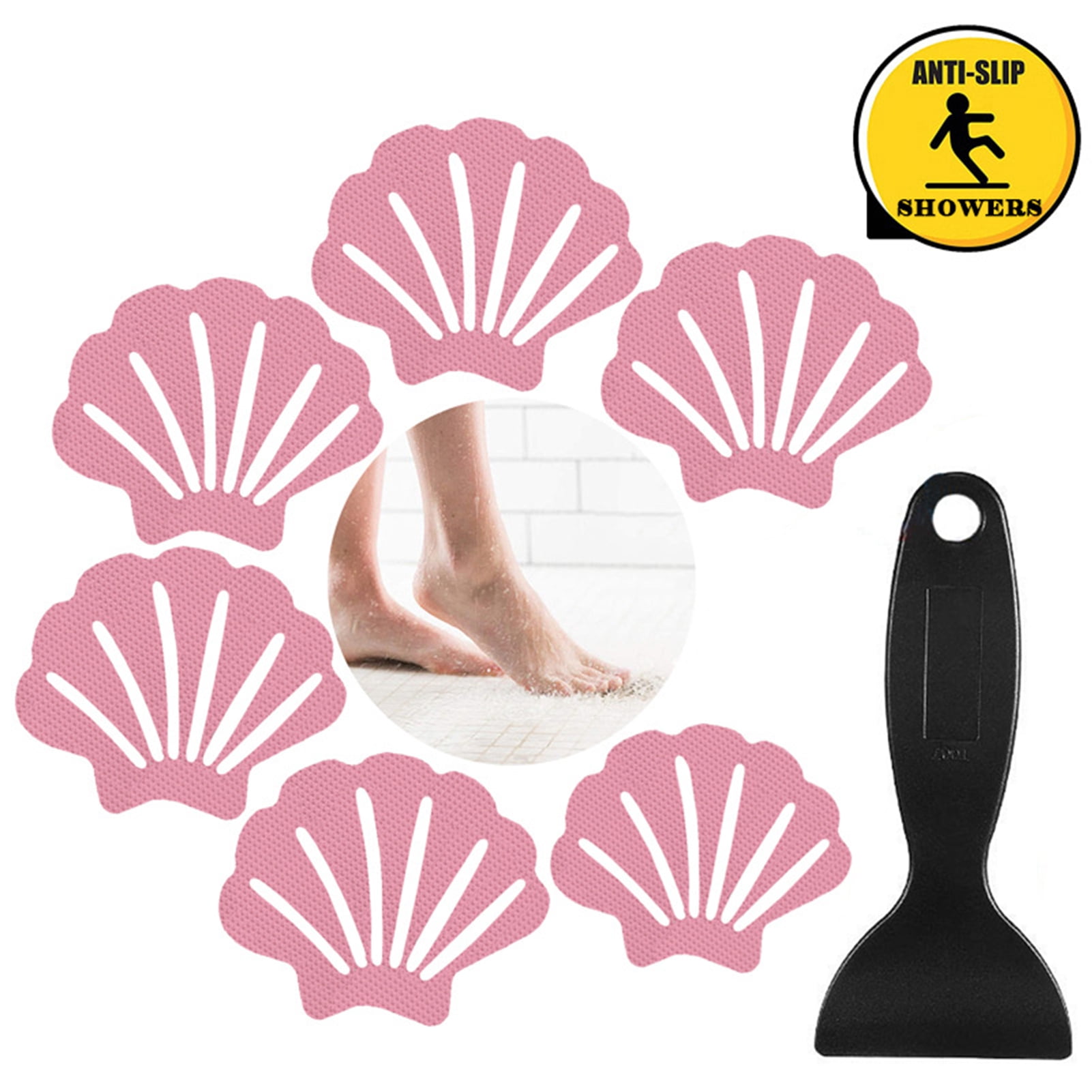 Bobasndm Non Slip Bathtub Stickers, Shower Floor Non Slip Stickers
