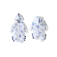 thumbnail image 6 of Cjfdfy Newborn Baby Boy Fall Winter Clothes Infant Baby Boy Halloween Dinosaur Costume Warm Plush Hooded Romper One Piece Animal Outfit Front Button Long Sleeve Jumpsuit, 6 of 9