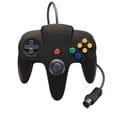 thumbnail image 1 of Nintendo 64 - Control con Cable de Reemplazo N64 - Gamepad para Juegos Retro, Compatible con Consola N64 - Negra, 1 of 5