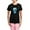 With Pink Camo Pant, variant on - Blue Zombie Sugar Skull Puppy Pajamas - Women's Short Sleeve Print T-Shirt and Pants Dark Cotton Pajama Set