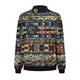 thumbnail image 5 of Chaquetas y abrigos casuales sin capucha de manga larga para mujer Sudadera holgada de manga larga con cremallera Chaqueta informal de béisbol de punto grueso Chaqueta de poliéster para mujer, 5 of 5